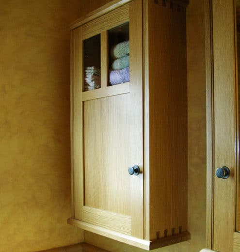 Custom Medicine Cabinet - Norman Orsinger Woodworking